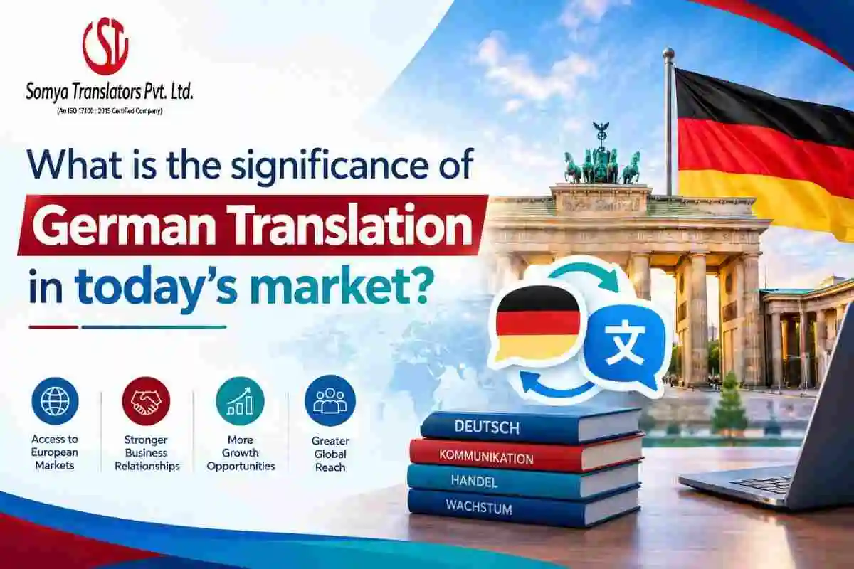 What is the significance of German Translation in today’s market? What is the significance of German Translation in today’s market?