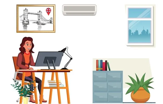 English language Side image