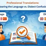 Professional Translations-Language vs. Dialect