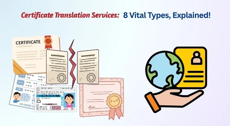 Certificate Translation Services-8 Vital Types, Explained