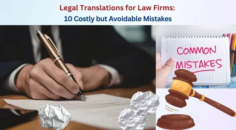 Legal Translations for Law Firms-10 Costly mistakes