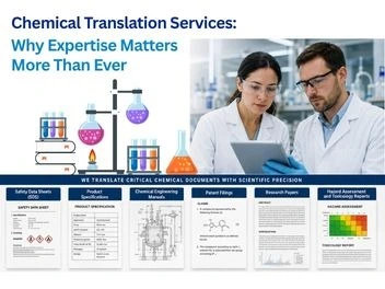 Chemical Translation Services- Why Expertise Matters