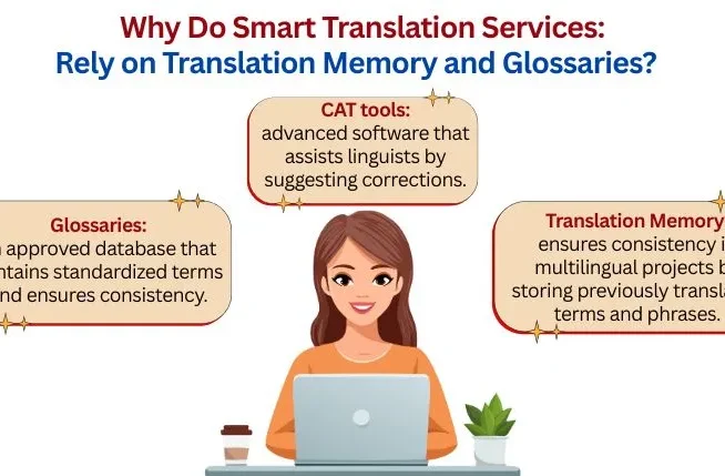 Why Do Smart Translation Services-Rely on TM and Glossaries