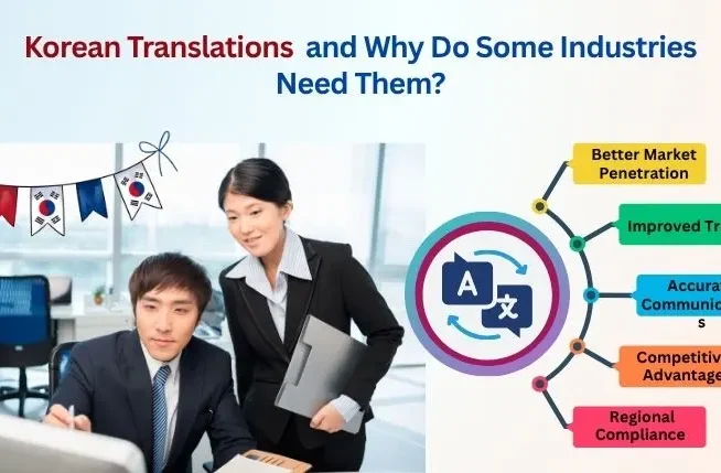 Korean Translations and Why Do Some Industries Need Them