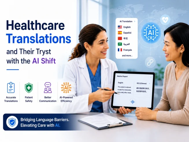 Healthcare Translations and Their Tryst with the AI Shift