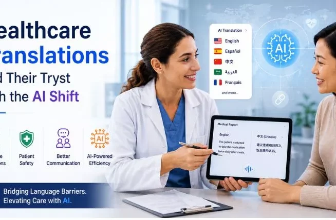 Healthcare Translations and Their Tryst with the AI Shift