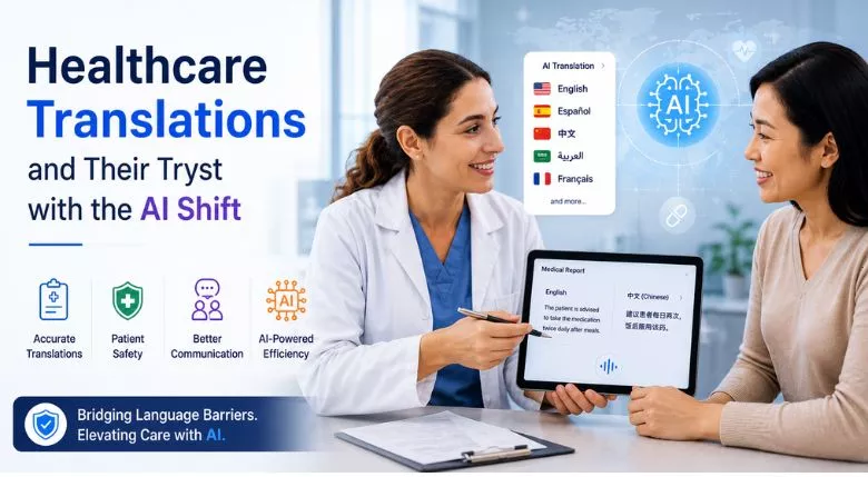 Healthcare Translations and Their Tryst with the AI Shift
