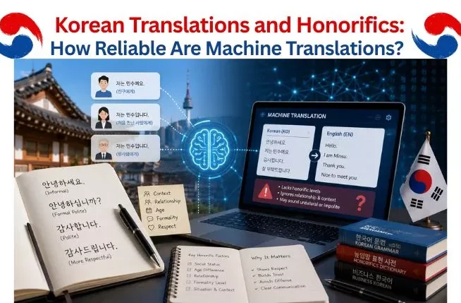 Korean Translations and Honorifics: How Reliable Are Machine Translations?