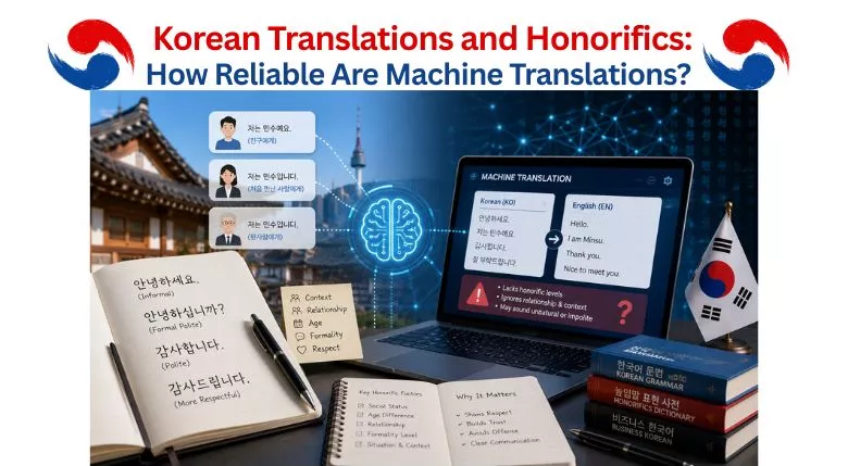 Korean Translations and Honorifics: How Reliable Are Machine Translations?