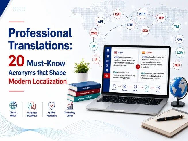 Professional Translations 20 Must-Know-Acronyms that Shape Modern Localization