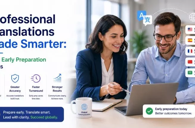 Professional Translations Made Smarter How Early Preparation Helps