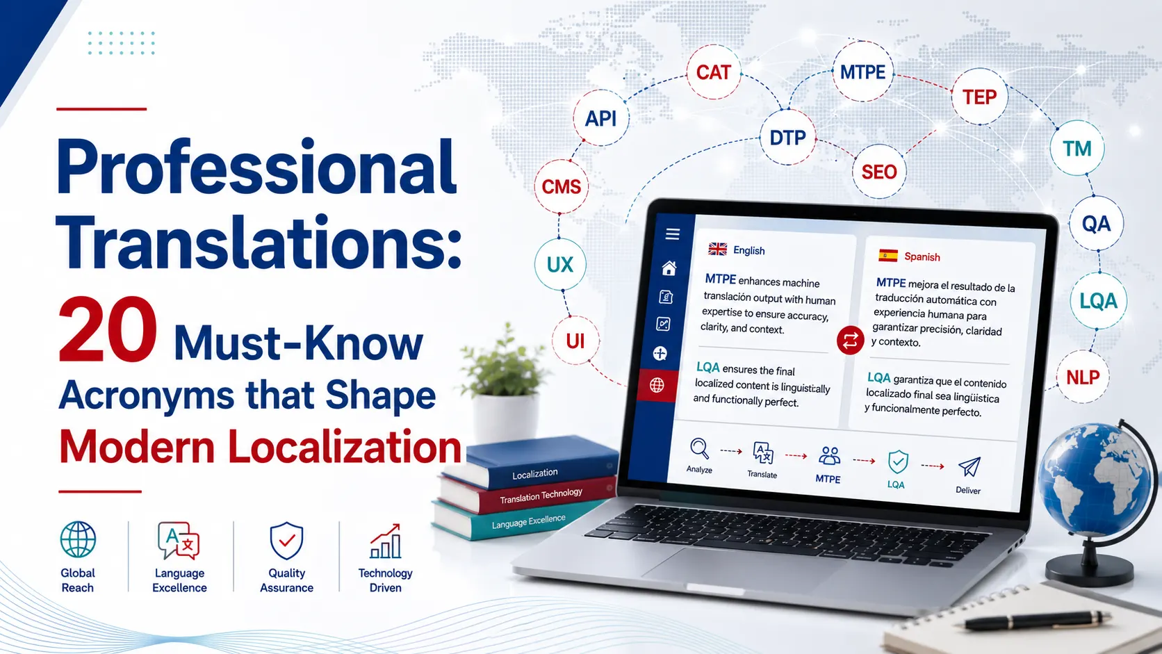 Professional Translations: 20 Must-Know Acronyms that Shape Modern Localization