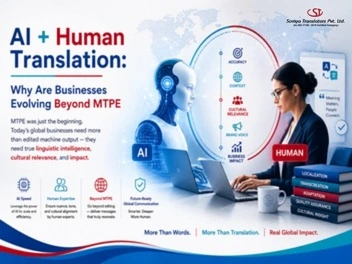 AI + Human Translation: Why Are Businesses Evolving Beyond MTPE