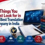 5 Things You Must Look for in the Best Translation Company in India