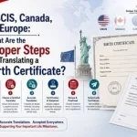 Translating a Birth Certificate
