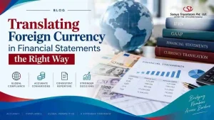 Translating foreign currency