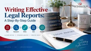 Writing Effective Legal Reports: A Step-By-Step Guide